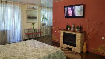 Фото номера Апартаменты с 1 спальней Апартаменты Center Park Apartment г. Мелитополь 23